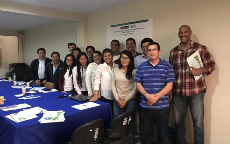 Conforman Grupo de Trabajo Multisectorial para lograr el uso sostenible del recurso hídrico en la cuenca del río Chillón