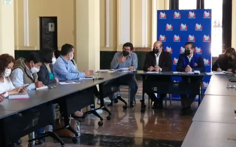 Mesa de trabajo del derrame minero en Huanza realiza su cuarta reunión de coordinación