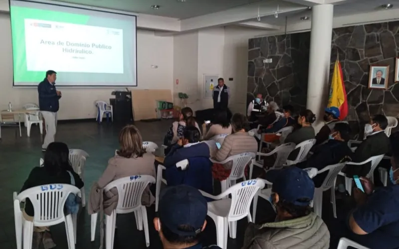 Autoridad Nacional del Agua atiende denuncia de vecinos de Cieneguilla por afectación al cauce del río Lurín