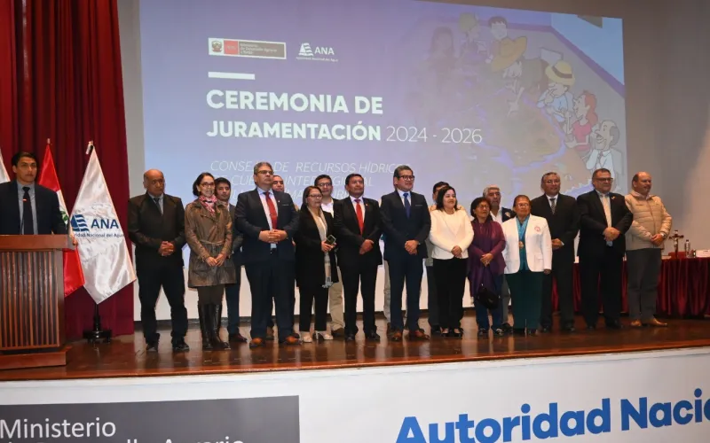 ANA: Renuevan Consejo de Recursos Hídricos de Cuenca Chillón Rímac Lurín 2024-2026