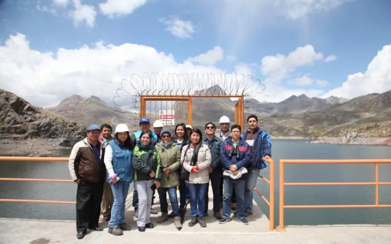 Integrantes del Consejo de Recursos Hídricos de Cuenca Interregional Chillón Rímac Lurín recorren la cuenca del río Rímac