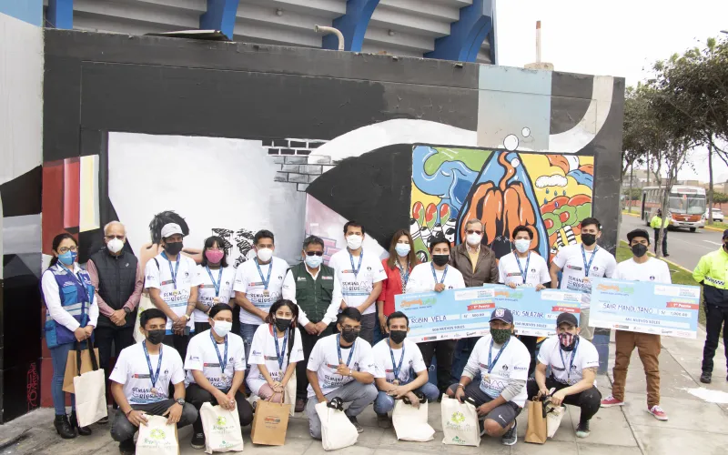 115 artistas participaron en concurso de arte urbano sobre cuidado del agua