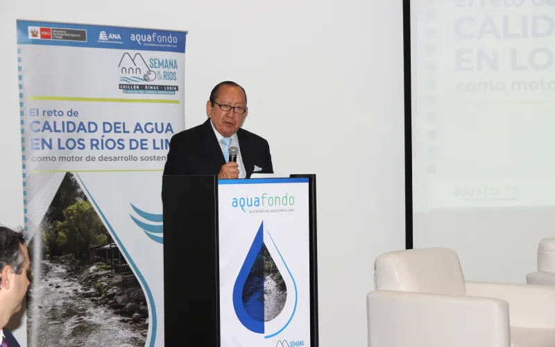 ANA participa del conversatorio “El reto de la calidad del agua de los ríos de Lima como motor de desarrollo sostenible”