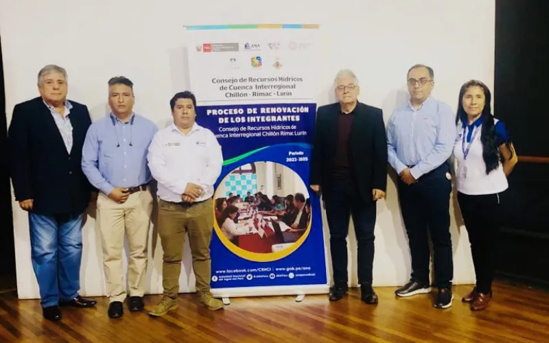 ANA: Se inicia proceso de renovación de integrantes del Consejo de Recursos Hídricos de Cuenca Interregional Chillón Rímac Lurín
